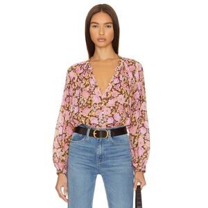 NWOT Spell Enchanted Wood Floral Blouse